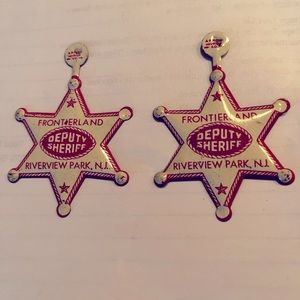 Vintage 40’s metal clip deputy sheriff clip